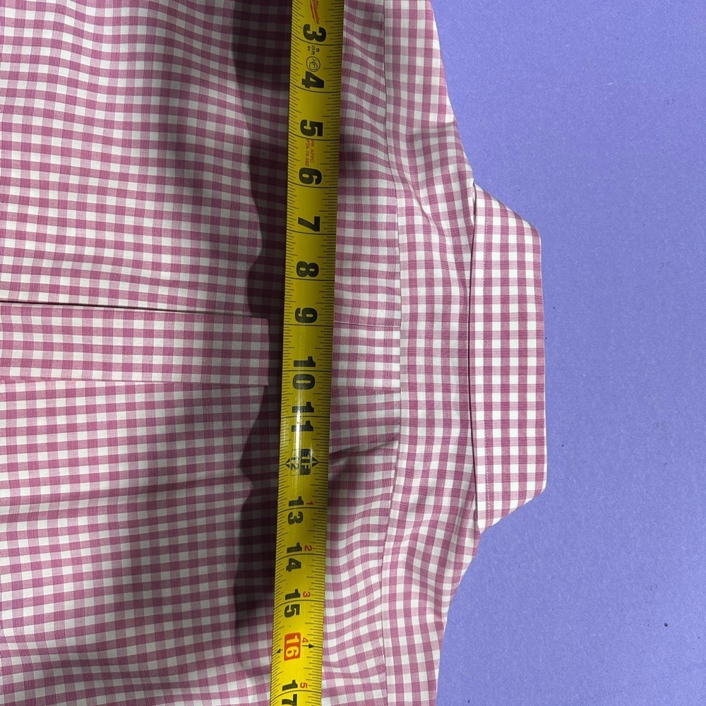 Brooks Brothers Pink Checkered Casual Button Down Shirt - Picture 6 of 6